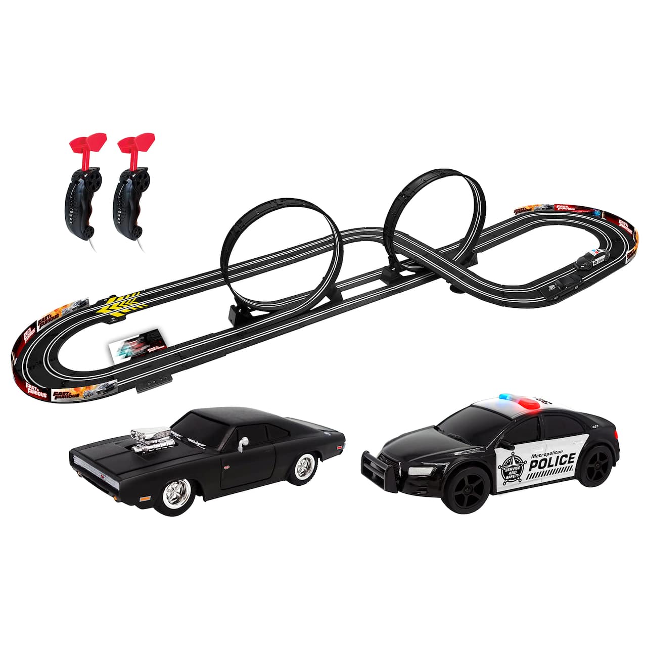 Fast & Furious: Stunt Raceway Slot Car Set